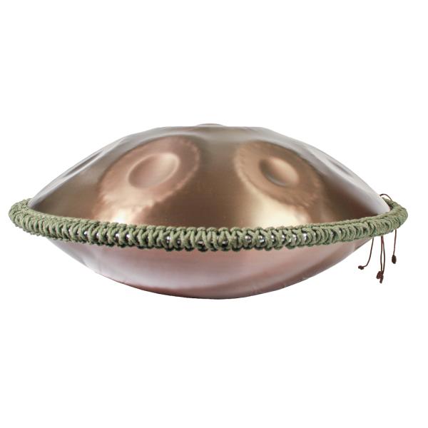 Patera Handpan HPDM-6 D-Kurd Edelstahl mit Handpan-Ständer