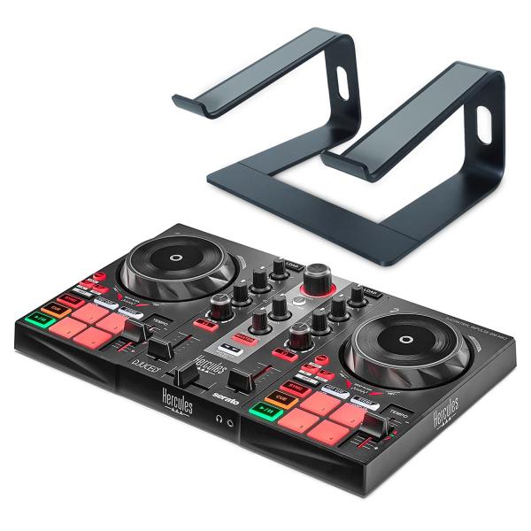Hercules DJ Inpulse 200 MK2 mit Ständer Schwarz