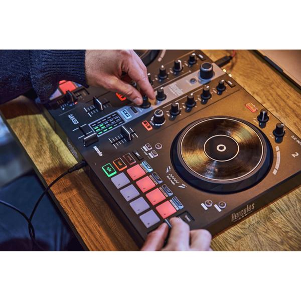 Hercules Inpulse 300 MK2 DJ Controller mit DJ45 Kopfhörer