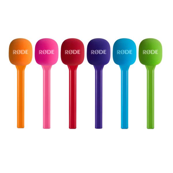 Rode Handadapter Interview GO Blau