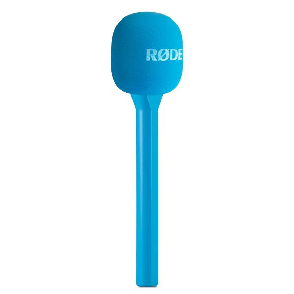 Rode Handadapter Interview GO Blau