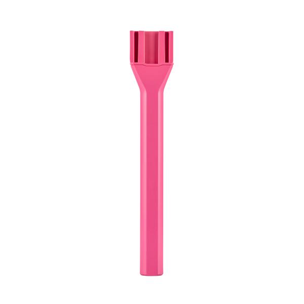 Rode Handadapter Interview GO Pink mit Fell-Windschutz