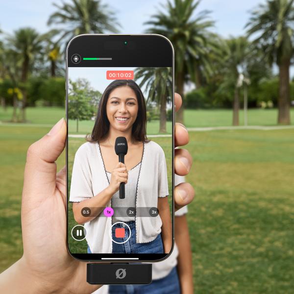 Rode Interview Micro Handadapter für Wireless Micro Schwarz