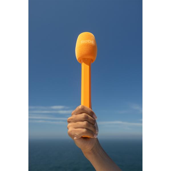 Rode Interview Micro Handadapter für Wireless Micro Orange