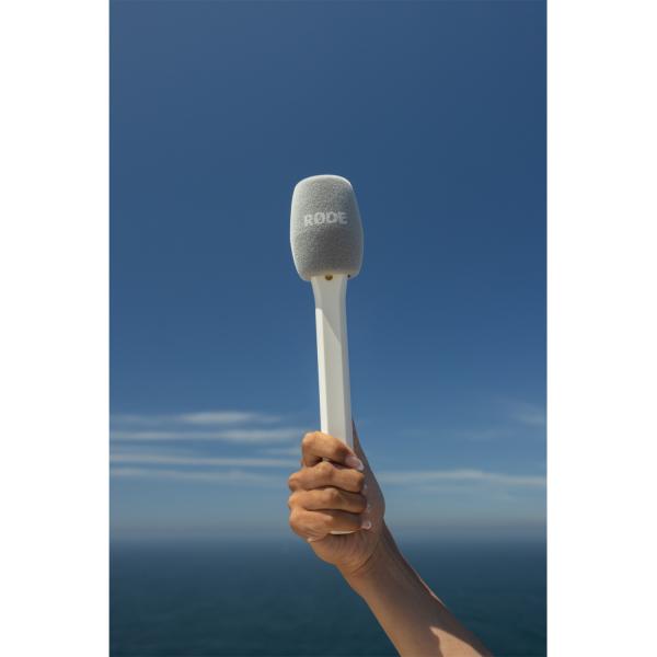 Rode Interview Micro Handadapter für Wireless Micro Weiss