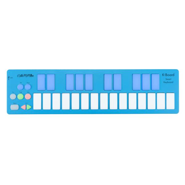 McMillen K-Board MIDI-Controller Aqua mit Kopfhörer