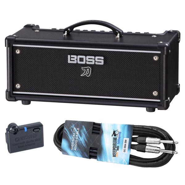 Boss Gitarren-Verstärker Katana Head Gen 3 mit BT-Dual und Kabel