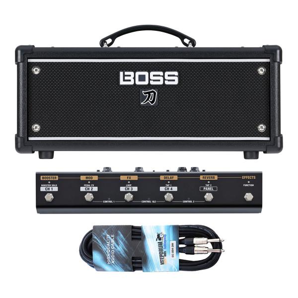 Boss Gitarren-Verstärker Katana Head Gen 3 mit Fußschalter und Kabel