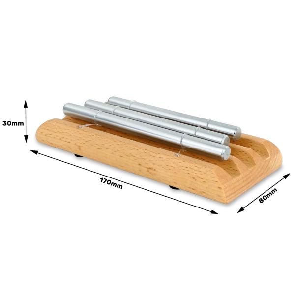 keepdrum Energy Chimes Klangstäbe mit Schlägel