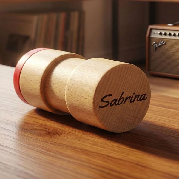 keepdrum Shaker KDSHW mit personalisierter Gravur