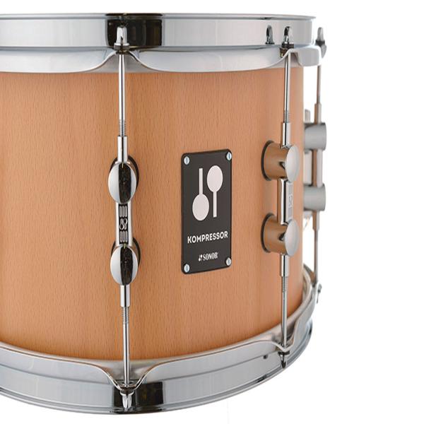 Sonor Snare-Drum  KS 1307 SDW  mit Remo Ambassador Fell