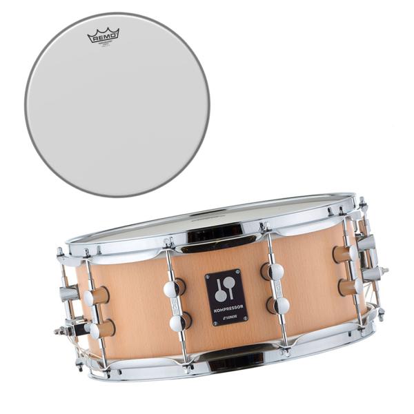 Sonor Snare-Drum KS 1406 SDW  mit Remo Ambassador Fell