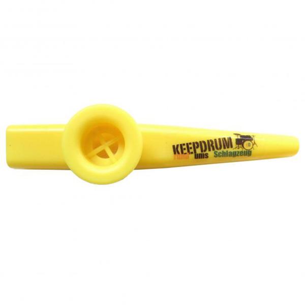 keepdrum Kazoo Gelb aus Kunststoff Musikspielzeug