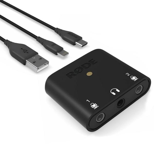 Rode Lavalier II Mikrofon mit AI-Micro mit Tuch