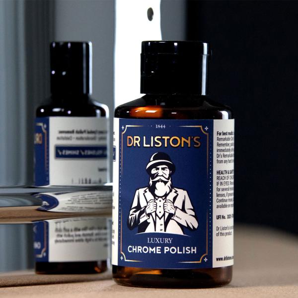 Dr Listons Chrom Politur Luxury Chrome Polish mit Tuch