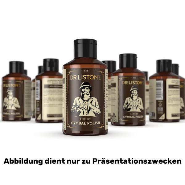 Dr Listons Becken-Politur Luxury Cymbal Polish mit Tuch