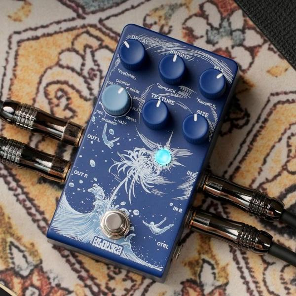 Klowra Effektgerät Limbo Reverb Pedal