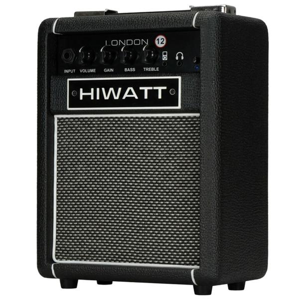 Hiwatt Gitarren-Verstärker London 12 Combo Schwarz mit Kabel