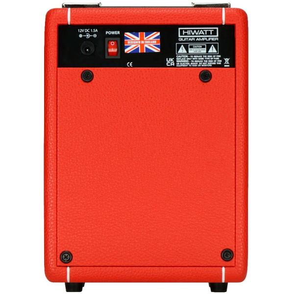 Hiwatt Gitarren-Verstärker London 12 Combo Rot mit Kabel