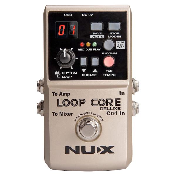 Nux Loop Core Deluxe Bundle Effektpedal mit Netzteil