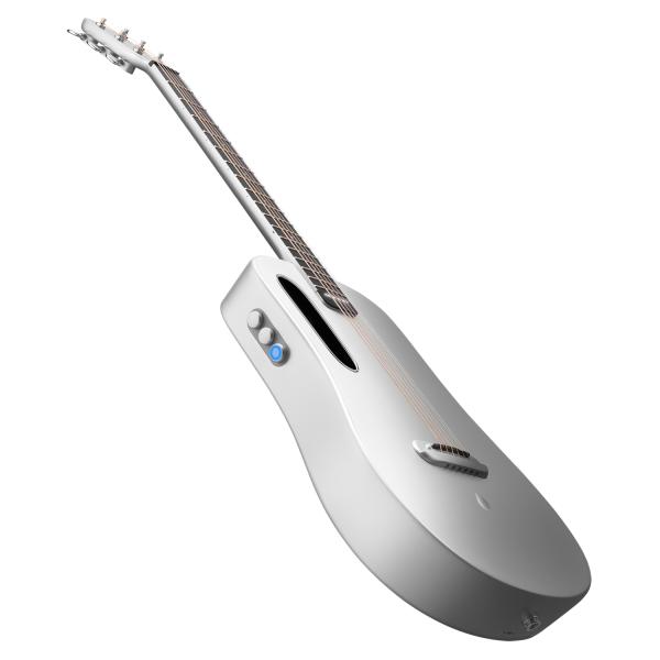 Lava Music Gitarre Me Air 36 Zoll Silver mit Kabel