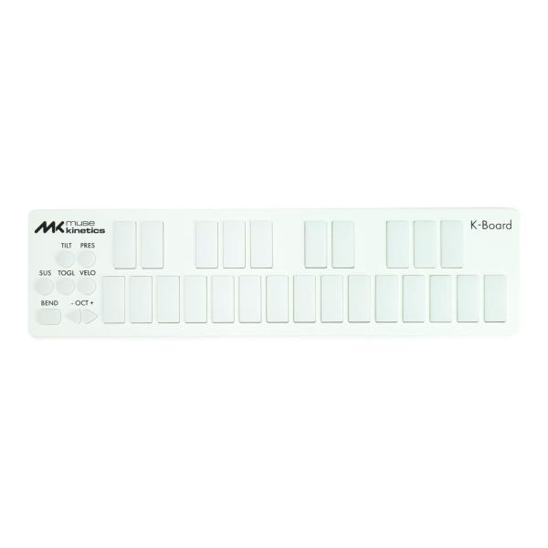 Muse Kinetics MIDI-Controller K-Board Snow mit Kopfhörer