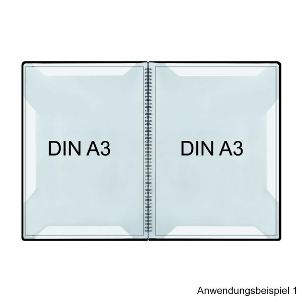 K&M 11870 Orchester-Notenpult mit Notenmappe DIN A3