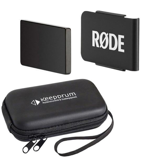 Rode MagClip GO Halterung mit Soft-Case