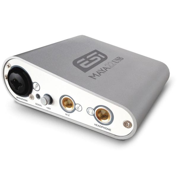 ESI MAYA 22 USB Audio-Interface mit Kopfhörer