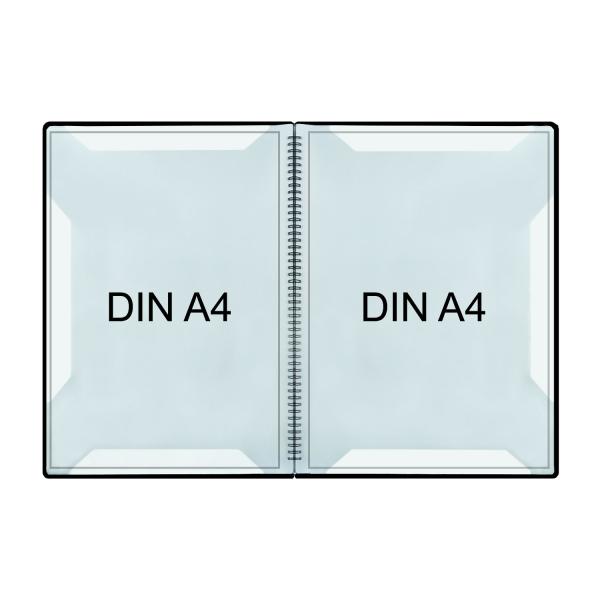 keepdrum Notenmappe MB40 für 40 Seiten DIN A4