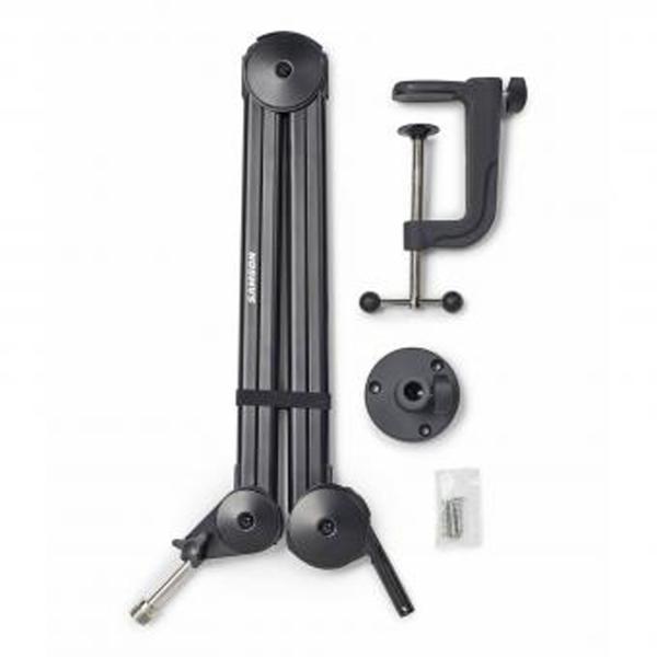 Samson Q9U Mikrofon mit MBA28 Mikrofonarm mit Kabel