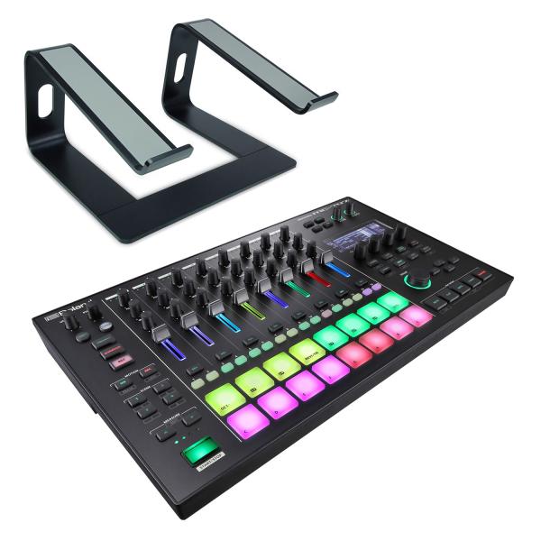 Roland MC-707 Groovebox mit Ständer Schwarz