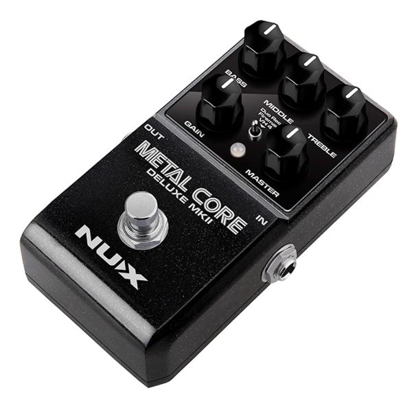 Nux Effektgerät Metal Core Deluxe MKII Preamp Pedal mit Netzteil