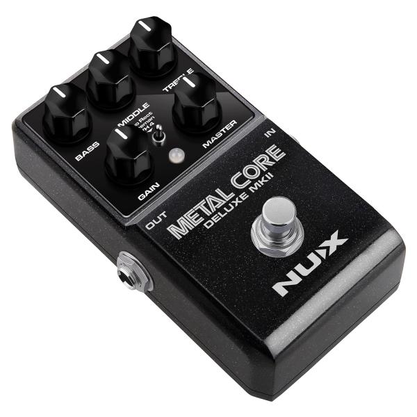 Nux Effektgerät Metal Core Deluxe MKII Preamp Pedal mit Netzteil