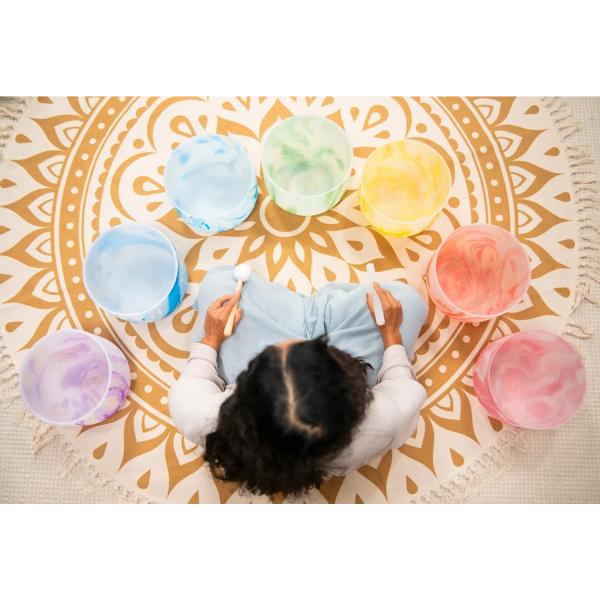 Meinl Sonic Energy Klangschalen Chakra-Set farbig