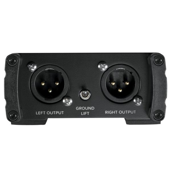 Mackie DI-Box MDB-2P Passive Stereo Direct Box mit Kabel