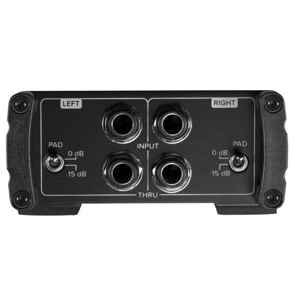 Mackie DI-Box MDB-2P Passive Stereo Direct Box mit Kabel