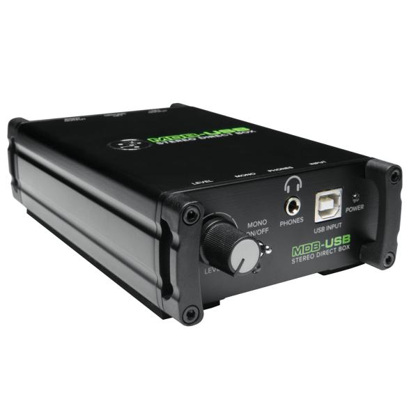 Mackie DI-Box MDB-USB Aktive Direct Box mit Interface-Funktion