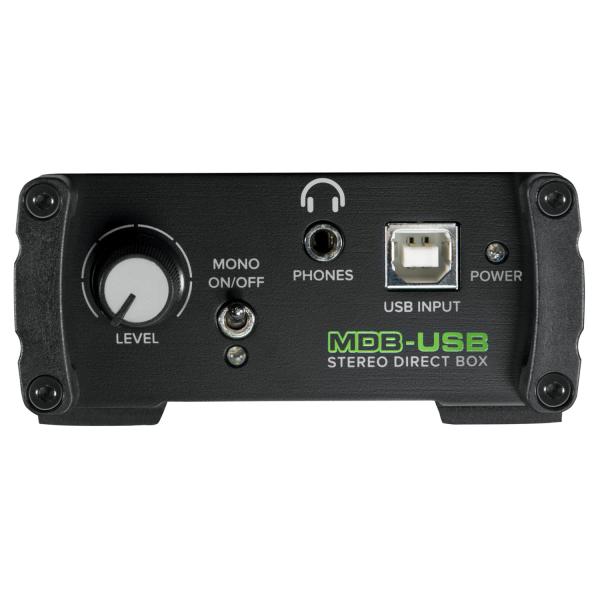 Mackie DI-Box MDB-USB Aktive Direct Box mit Kabel