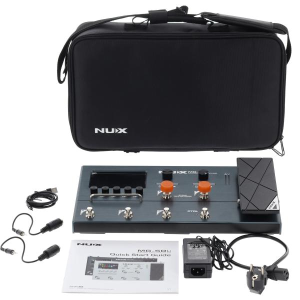 Nux Multi-Effektgerät MG50Li Dark Blue mit Kabel