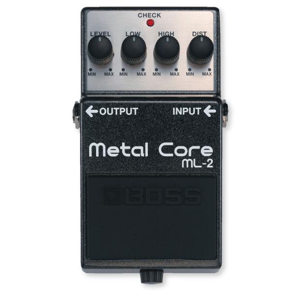 Boss ML-2 Metal Core Verzerrer Effektgerät mit Netzteil