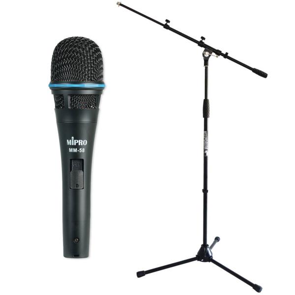 Mipro Mikrofon MM-58 Dynamisch mit Stativ