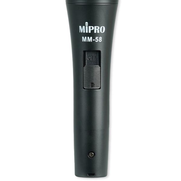 Mipro Mikrofon MM-58 Dynamisch mit geradem Stativ