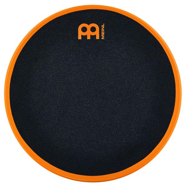 Meinl Practice Pad MMP12OR 12 Zoll mit Schlagzeugstöcken 1 Paar