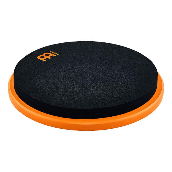 Meinl Practice Pad MMP12OR 12 Zoll mit Schlagzeugstöcken 1 Paar