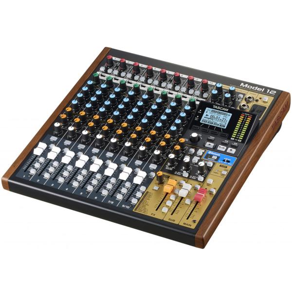 Tascam Model 12 Mischpult mit Kopfhörer