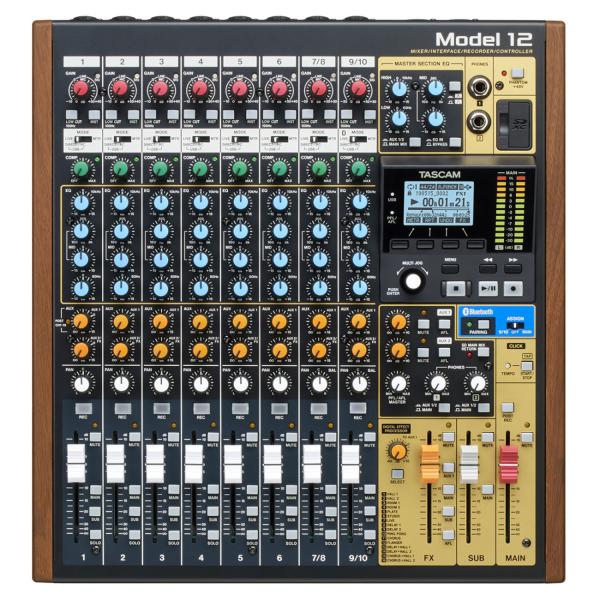 Tascam Model 12 Mischpult mit Audio-Interface