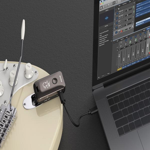 Nux Mighty Plug Amp-Plug für Gitarre mit Kopfhörer