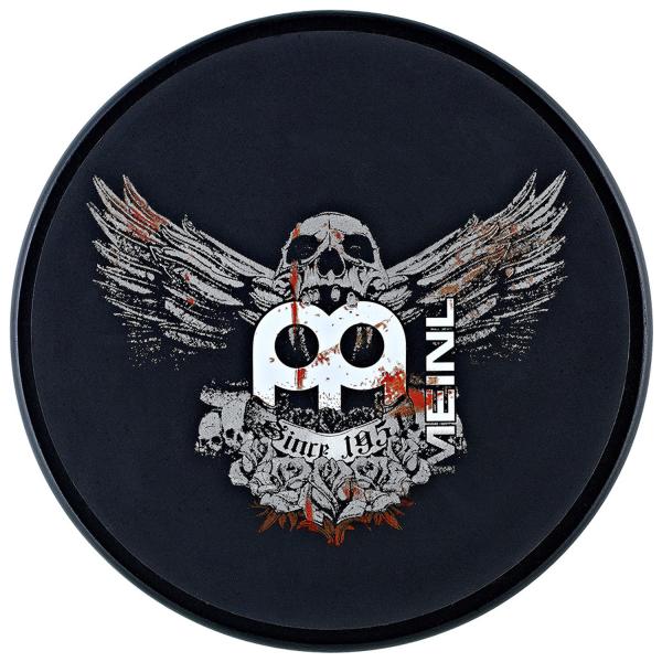 Meinl MPP-6-JB Practice Pad 6 Zoll Jawbreaker mit Schlagzeugstöcken