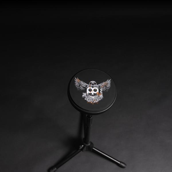 Meinl MPP-6-JB Practice Pad 6 Zoll Jawbreaker mit Schlagzeugstöcken